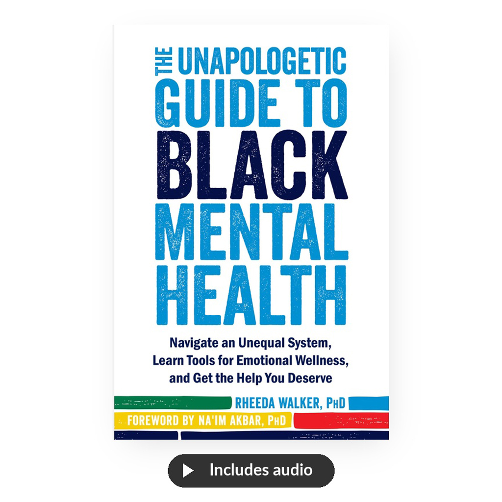 Black Mental Health + Joy DeGruy - includes Unapologetic Guide to Black Mental Health book, 1hr 50min Post Traumatic Slave Syndrome audio from Pacifica Archives